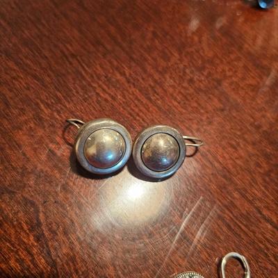 Silver Earring Lot