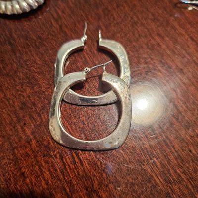 Silver Earring Lot