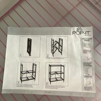 Pop-It Collapsible Metal Shelves (UB-DZ)