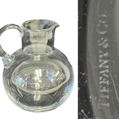 Tiffany & Company Crystal Water Pitcher