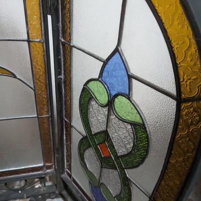 Beautiful Stained Glass Screen