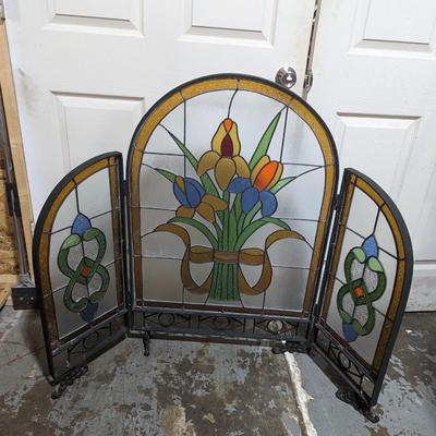 Beautiful Stained Glass Screen