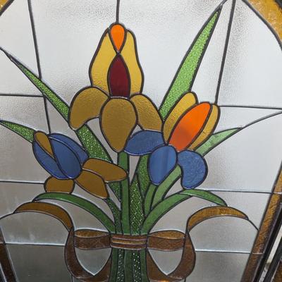 Beautiful Stained Glass Screen