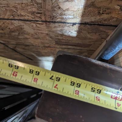 Large Gold Tone Wall Mirror