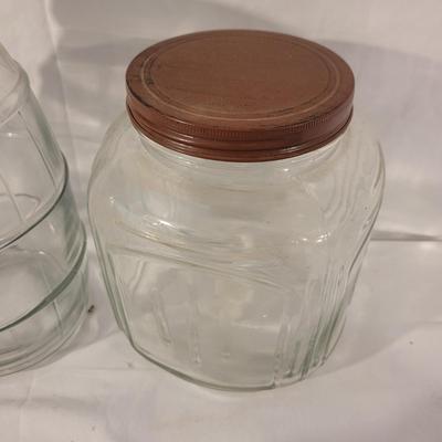 Green and Blue Glass Jars and More (LR-CE)