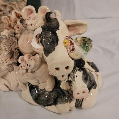 Mary-Linn Benning Ceramic Animal Sculptures (LR-CE)