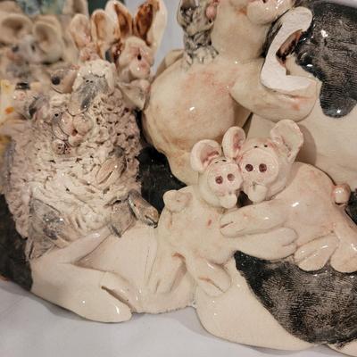 Mary-Linn Benning Ceramic Animal Sculptures (LR-CE)