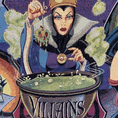 Disney Villains Woven Tapestry Throw