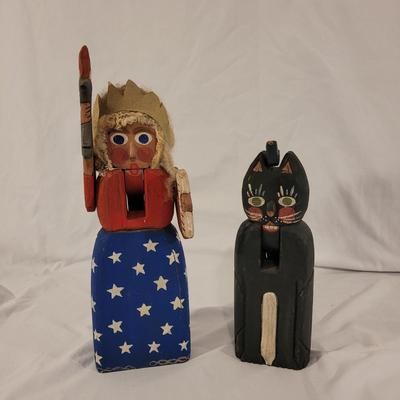 Handmade Wooden Nutcrackers by Mary Myers Designs (LR-CE)