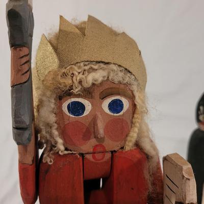 Handmade Wooden Nutcrackers by Mary Myers Designs (LR-CE)