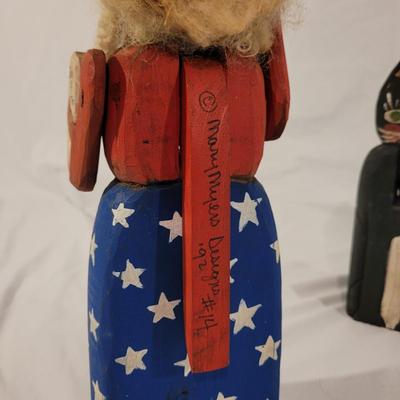 Handmade Wooden Nutcrackers by Mary Myers Designs (LR-CE)