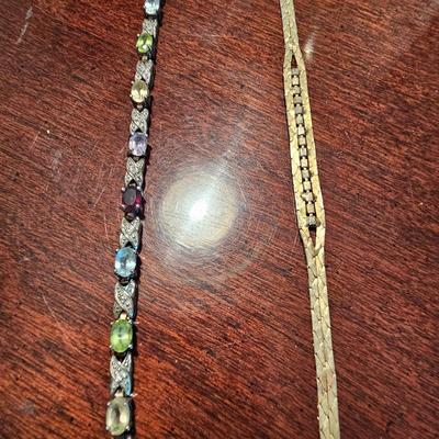 Embellished Stone Bracelets