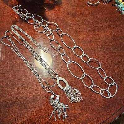 Silver Necklace Lot No. 5