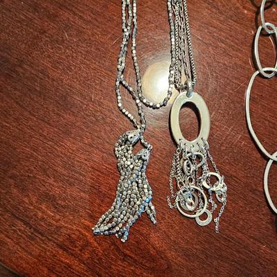 Silver Necklace Lot No. 5