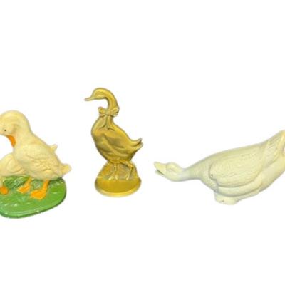 Metal Duck Decor Assortment