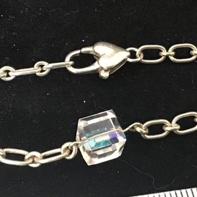 Sterling 925 Chain With Austra Crystal