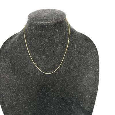 Stamped 14K Gold Herringbone Chain [1.32g]