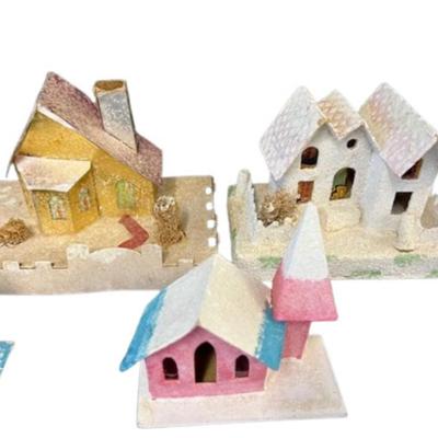 Japanese Putz House Assortment
