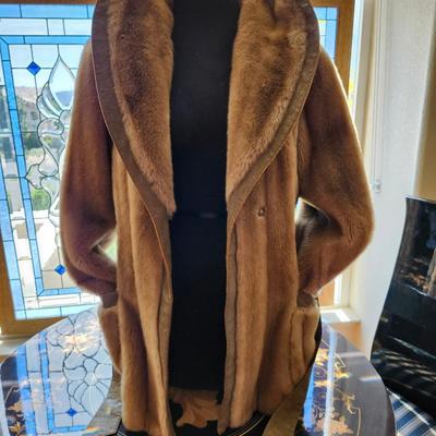 Burnt Sugar Faux Fur Weekender Jacket