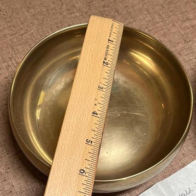 Brass bowls