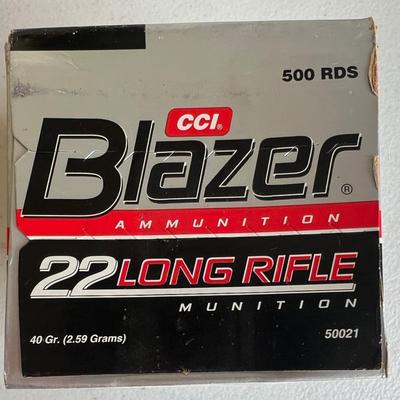 Blazer .22LR Ammunition (NO SHIPPING)