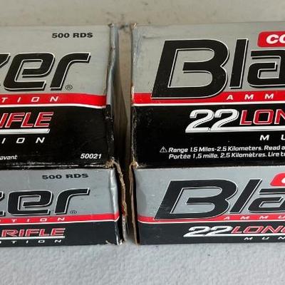 Blazer .22LR Ammunition (NO SHIPPING)