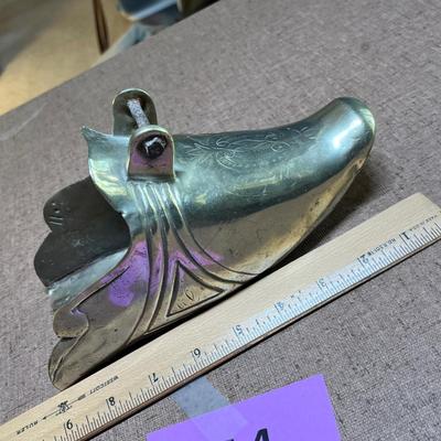 South American Brass Stirrup