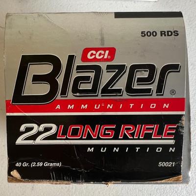 Blazer .22LR Ammunition (NO SHIPPING)
