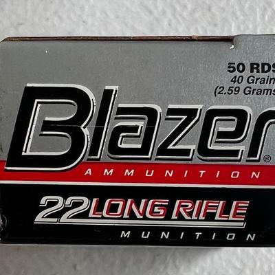 Blazer .22LR Ammunition (NO SHIPPING)