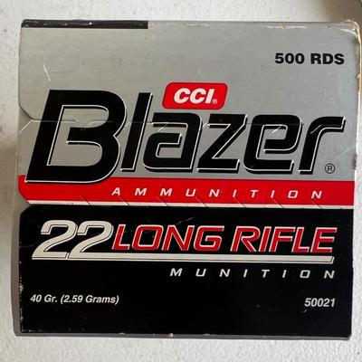 Blazer .22LR Ammunition (NO SHIPPING)