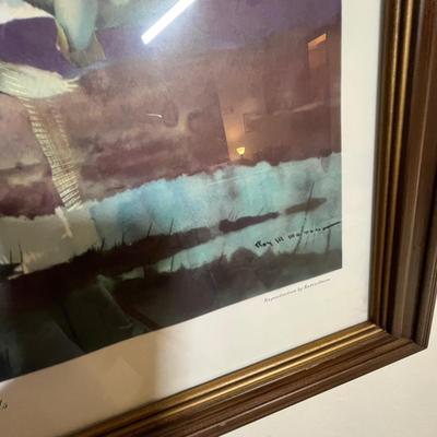 Waterfoul print