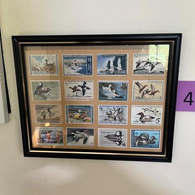 Framed Duck Stamps