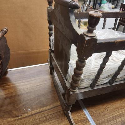 Antique rocking childrens furniture
