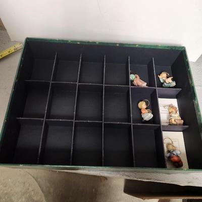 Hummel ornaments and box