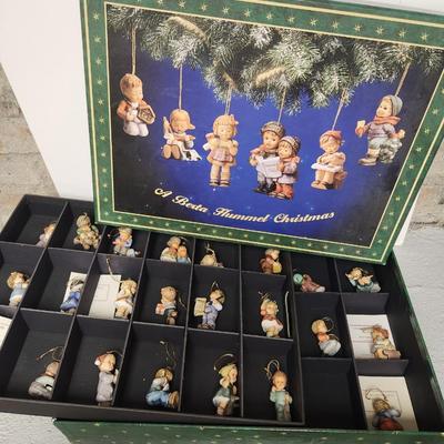 Hummel ornaments and box
