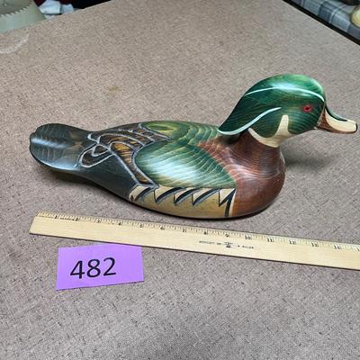 Tom Taber Ducks Unlimited Wood Decoy