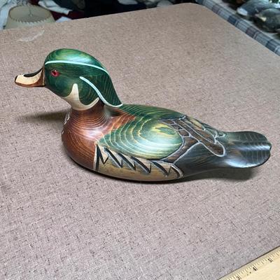 Tom Taber Ducks Unlimited Wood Decoy