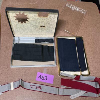 Vintage men's tux accessories