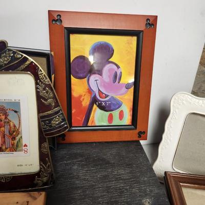 Frames and puzzles