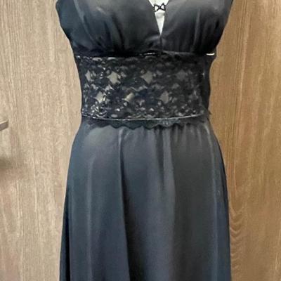 Dress, size M, sleeveless lacy, sheer