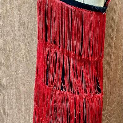 Flapper Dress Red & Black