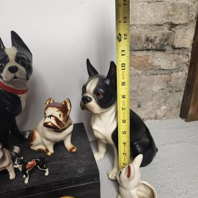 Last lot of dog figurines