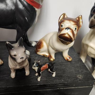Last lot of dog figurines