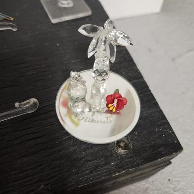 Threaded glass lot #1 (birdcage)