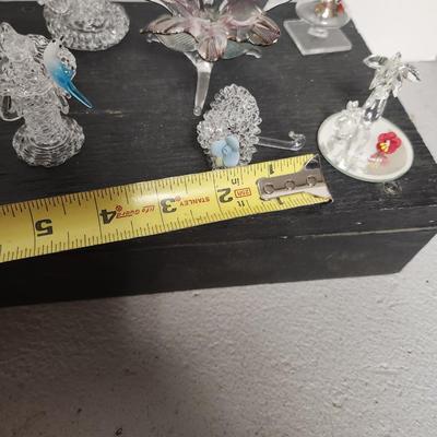 Threaded glass lot #1 (birdcage)