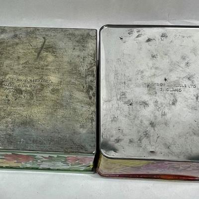 Vintage Tin Boxes Made in England