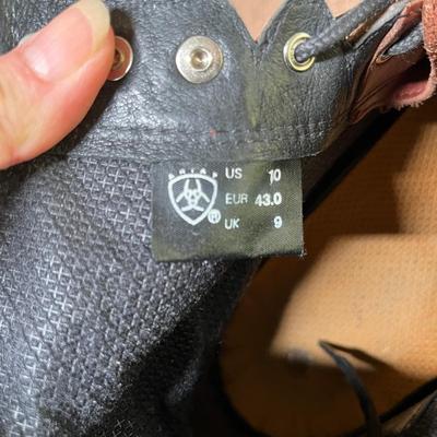High top leather boots Ariat!