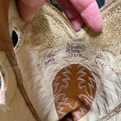 Vintage Justin Cowboy Boots