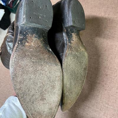 Tony Lama Black Cowboy boots