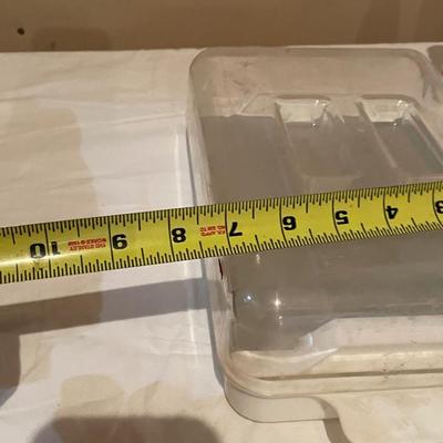 MICROWAVE COOKWARE & A WALL MOUNTED CAN OPENER